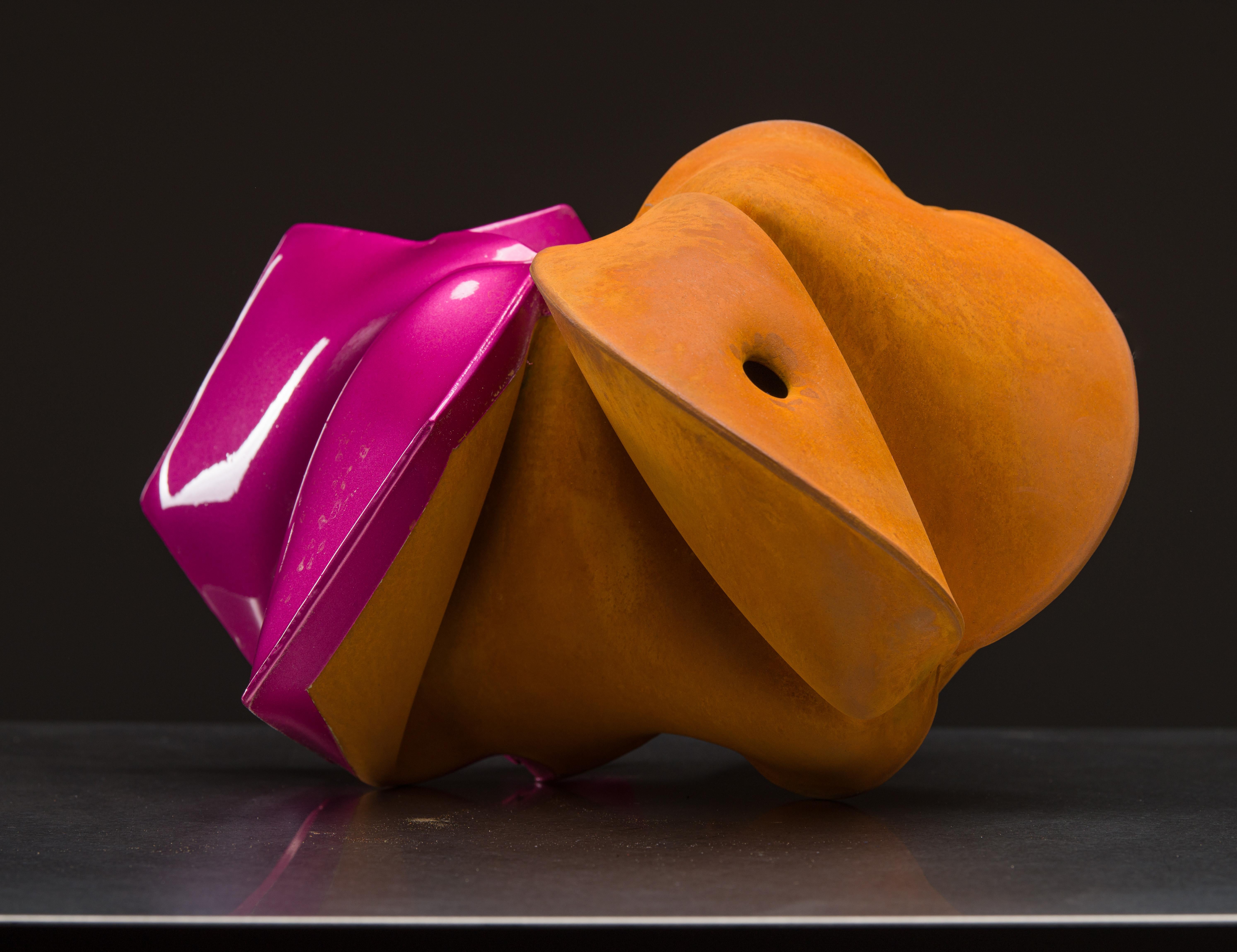 Jeremy Thomas Abstract Sculpture - Jenda Magenta