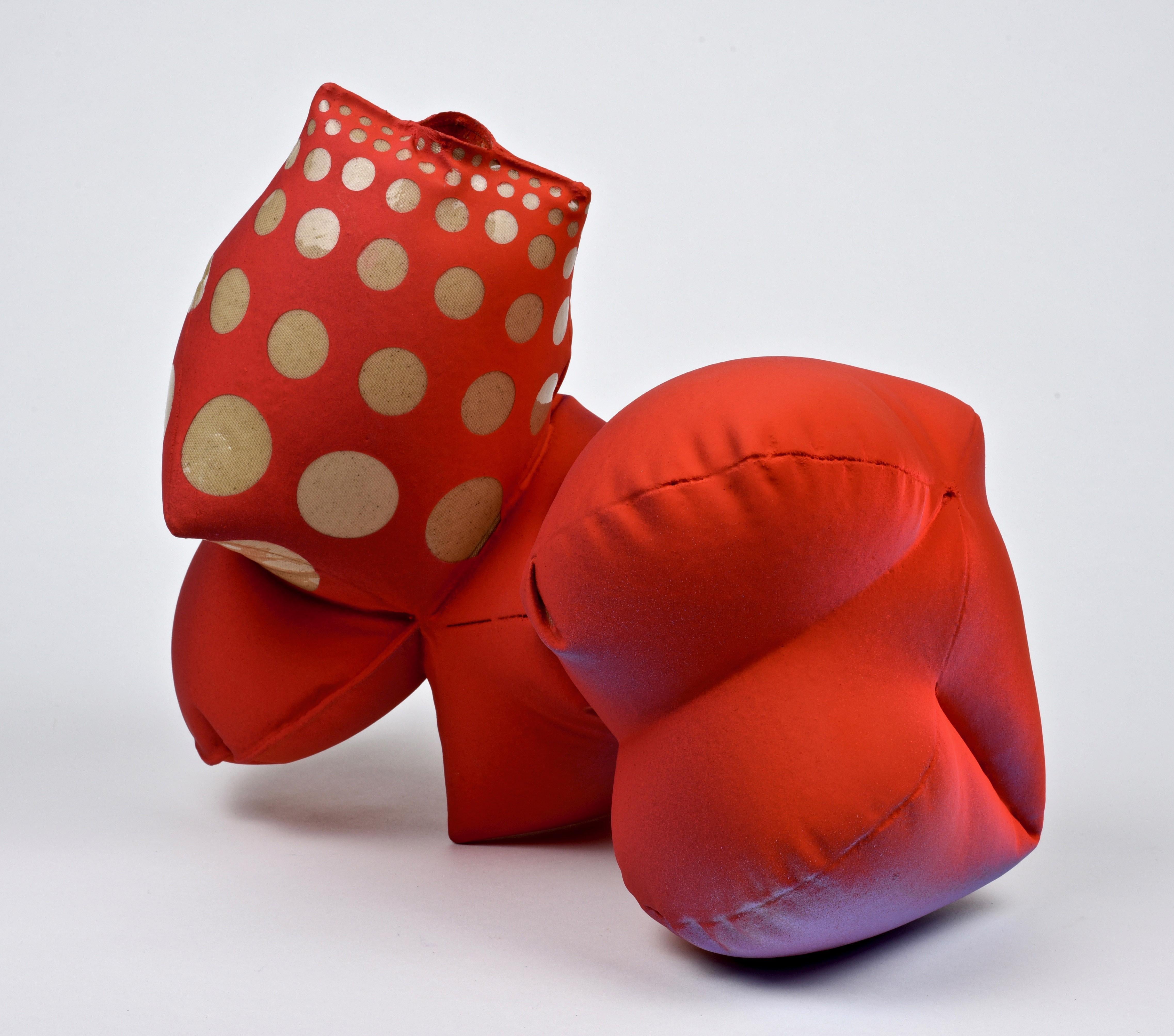 Jeremy Thomas Abstract Sculpture – Erdbeer-Mürbegebäck