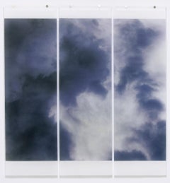 Songs of the Sky 10 (Photo couleur paysage abstrait de nuages et de ciel bleu)