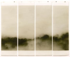 Songs of the Sky 2 (Abstract Landscape Photograph of Clouds in Sky, 4 panels)