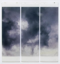 Songs of the Sky 7: Abstract Landscape Photograph of Clouds & Sky, 3 panels