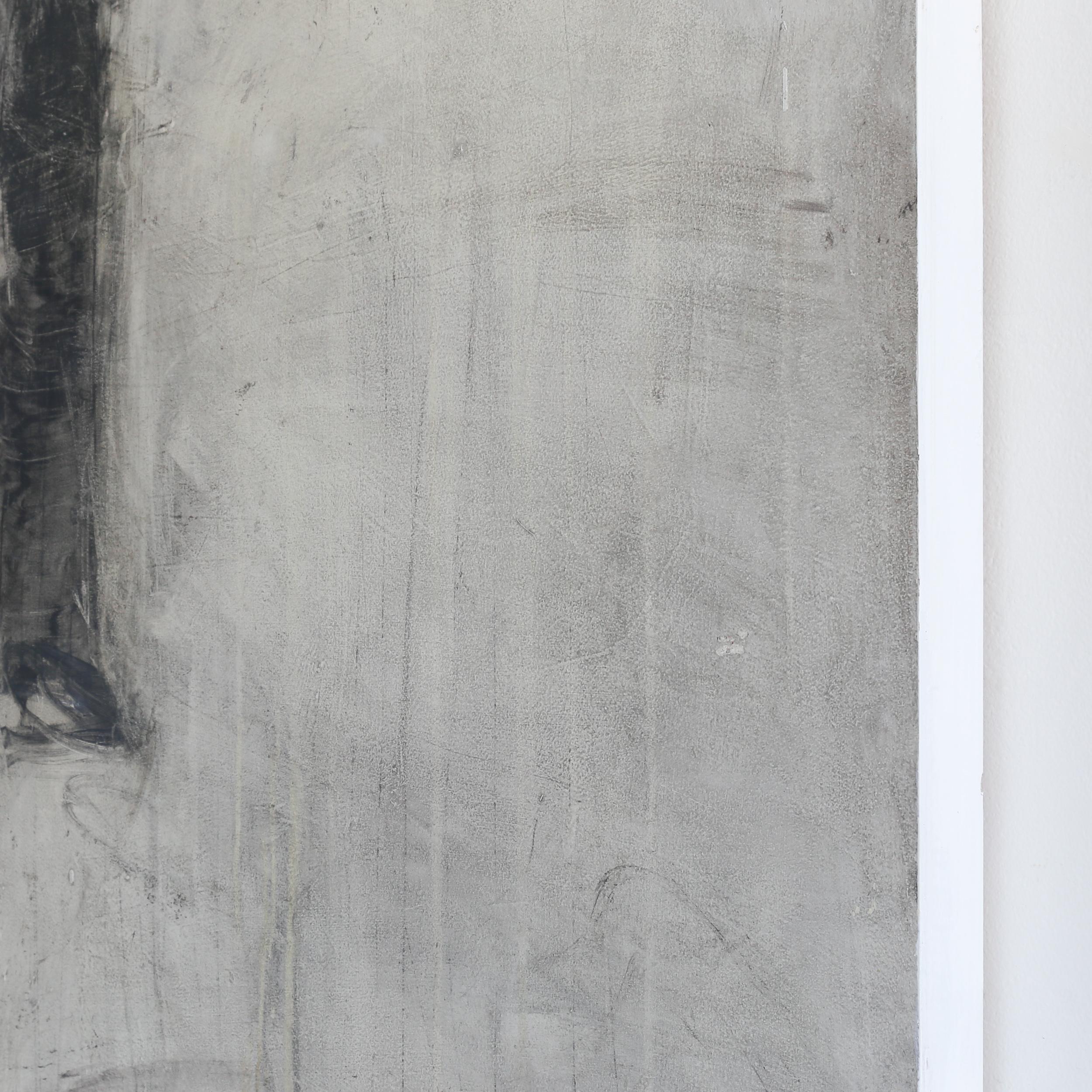 NIDI DUE - Abstract Painting Grigio di Jeri Ledbetter
