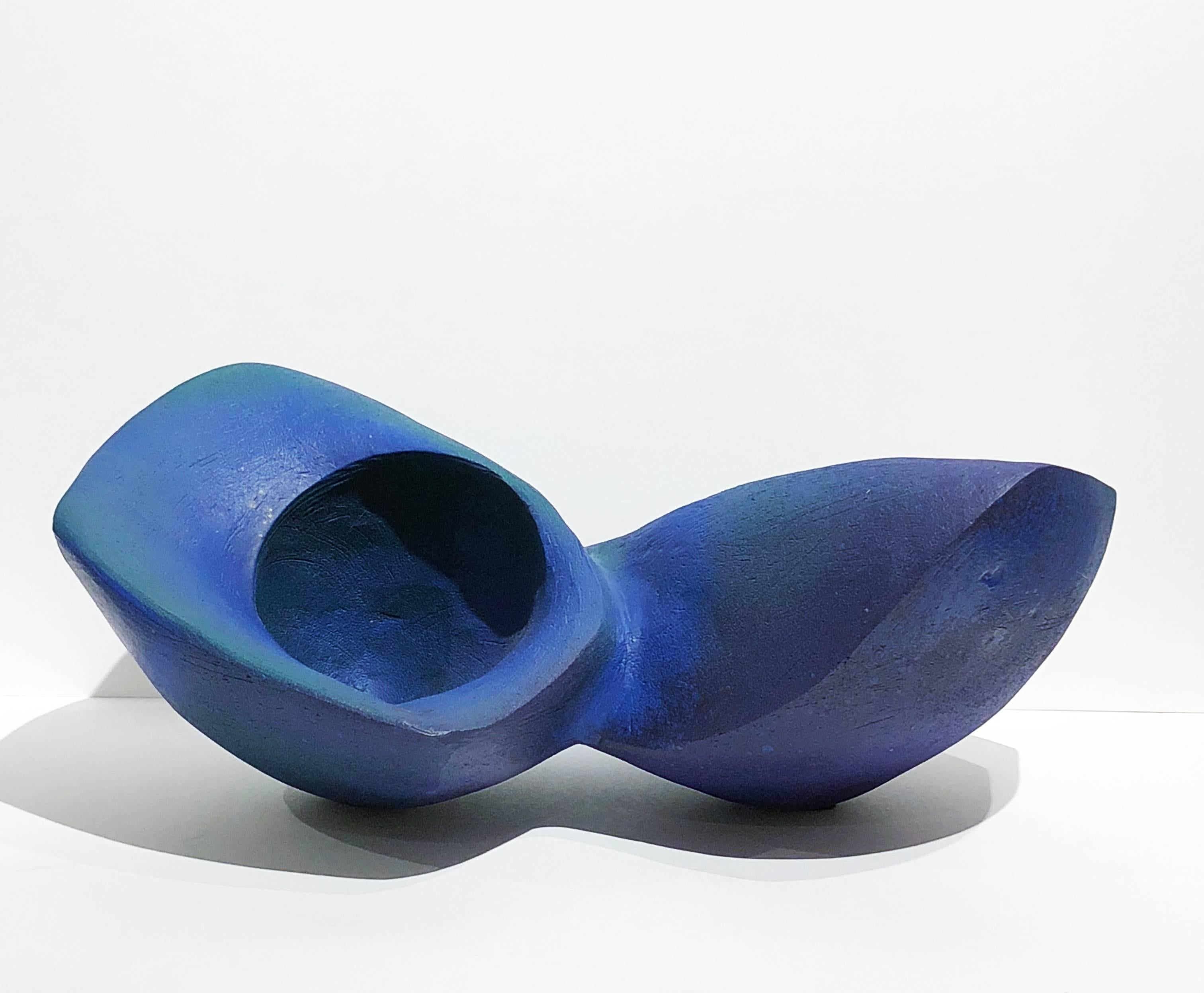 Jerilyn Virden Abstract Sculpture - Blue Join