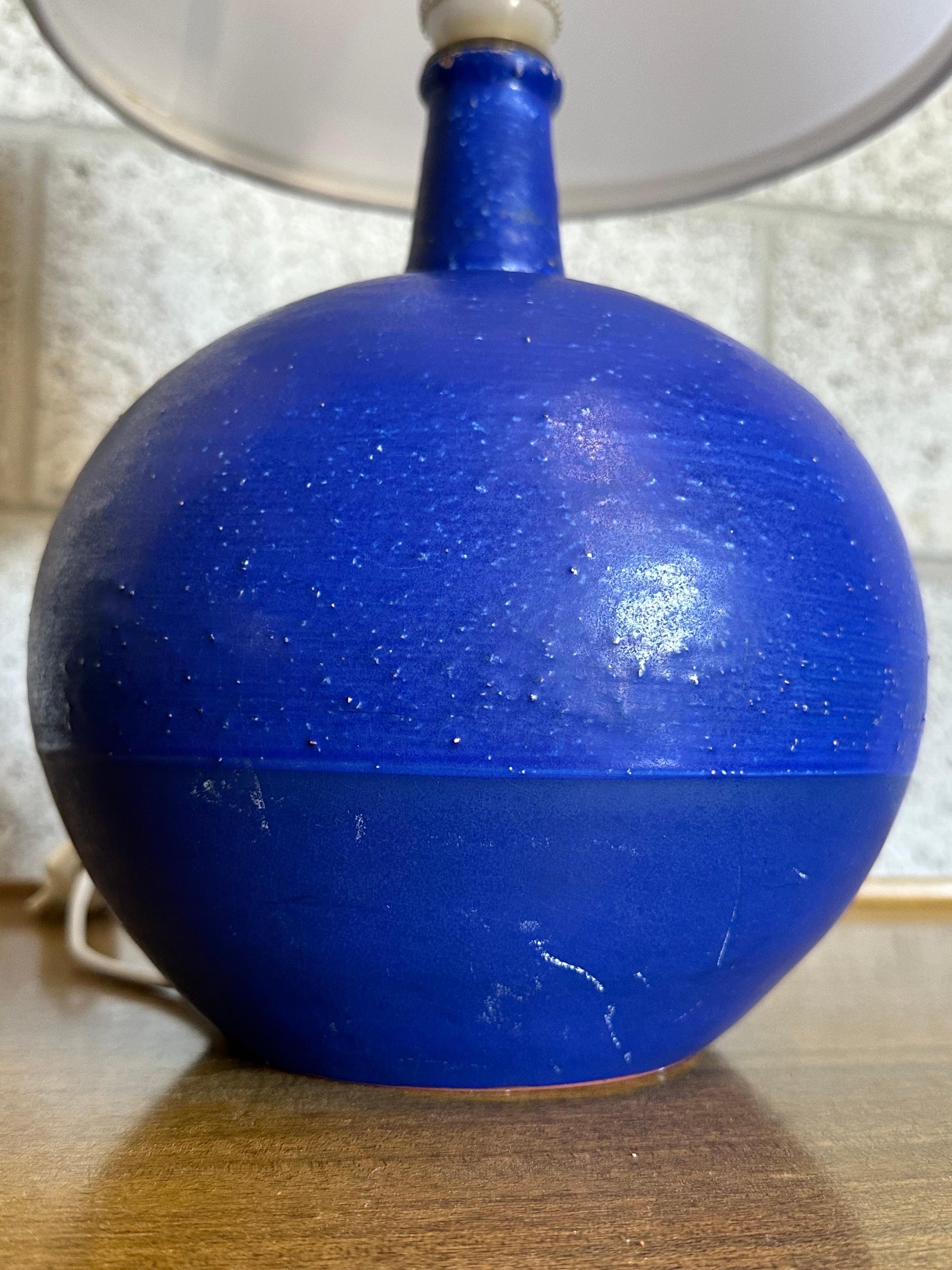 Lampe de table Jerk Werkmäster en céramique, Nittsjö Suède, années 1940 en vente 1