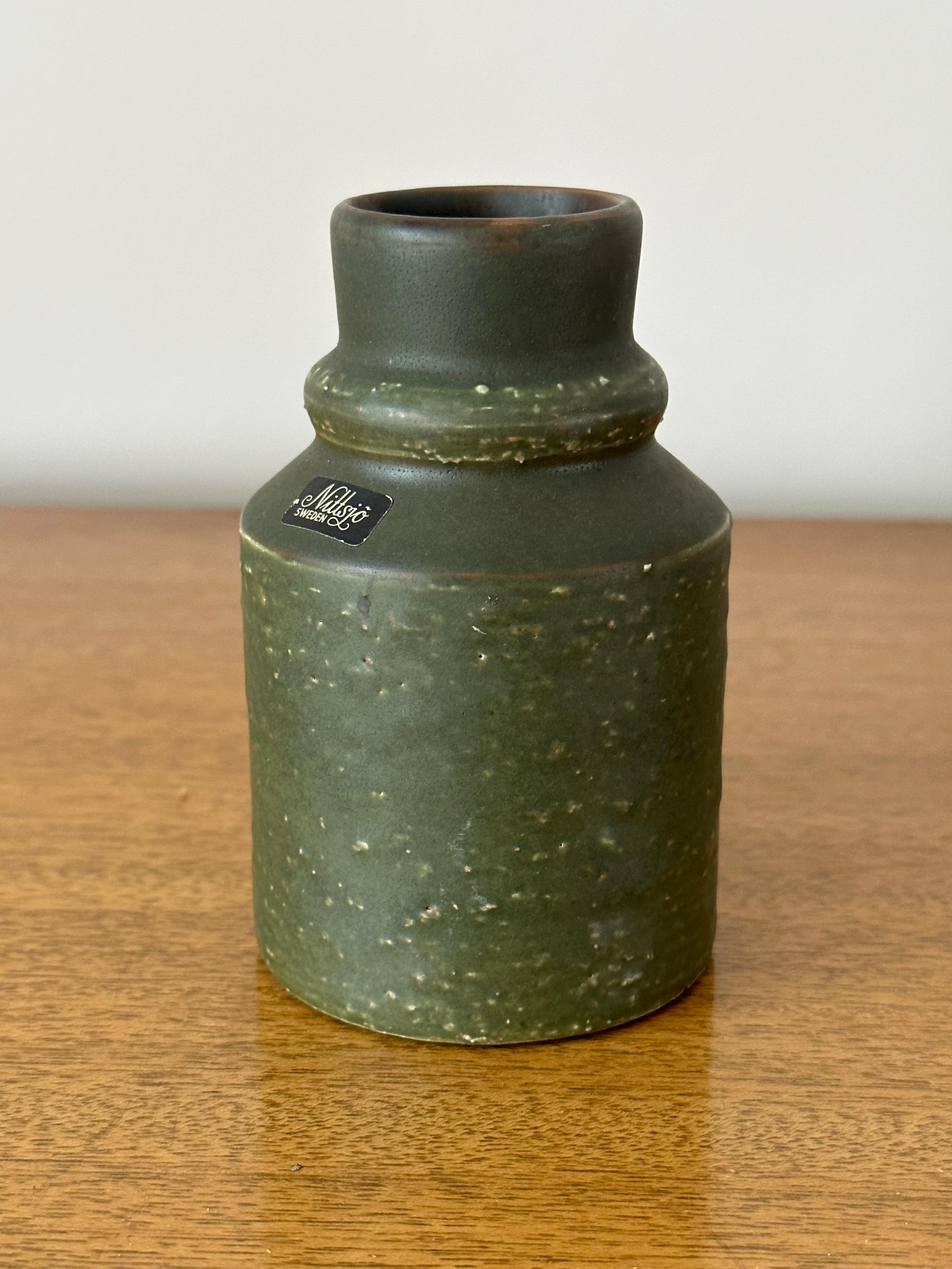 Ceramica Jerk Werkmäster per il vaso Nittsjö, Svezia in vendita