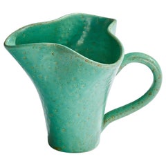 Jerk Werkmäster, Pitcher, Ceramic, Sweden, 1930s