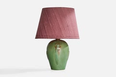 Jerk Werkmäster, Lampada da tavolo, Ceramica, Fabrice, Svezia, anni '30