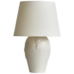 Jerk Werkmäster, Table Lamp, Ceramic, Sweden, 1930s