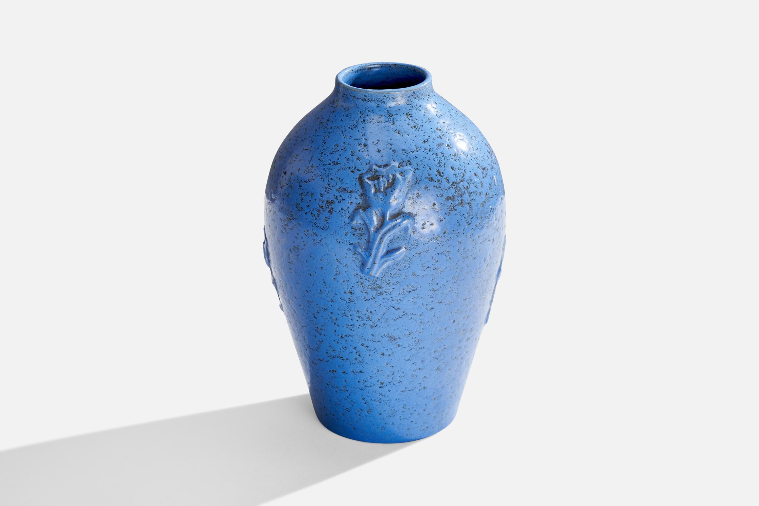 Ruck Werkmäster, Vase, Keramik, Schweden, 1930er Jahre (Skandinavische Moderne) im Angebot
