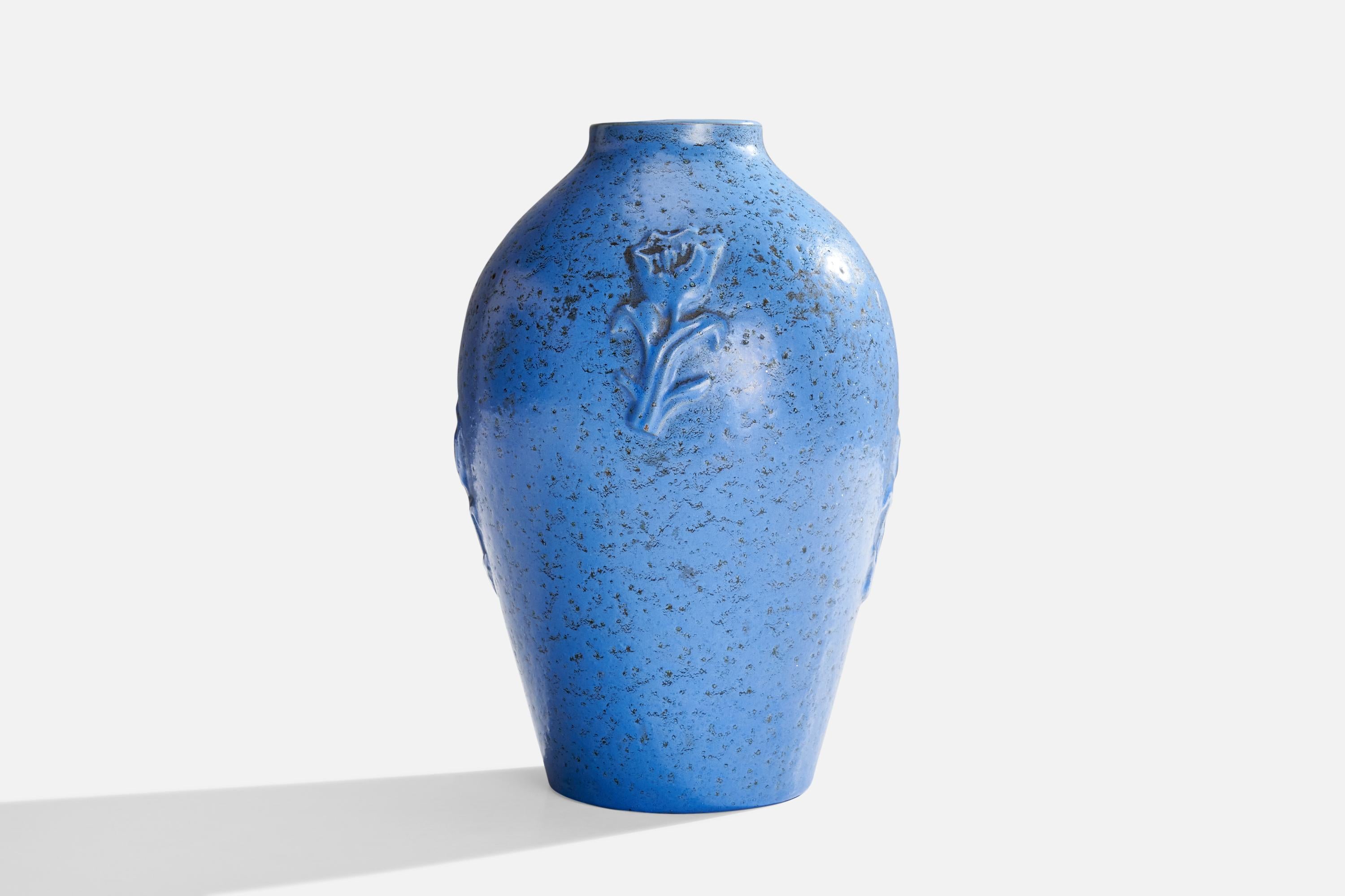 Swedish Jerk Werkmäster, Vase, Ceramic, Sweden, 1930s For Sale