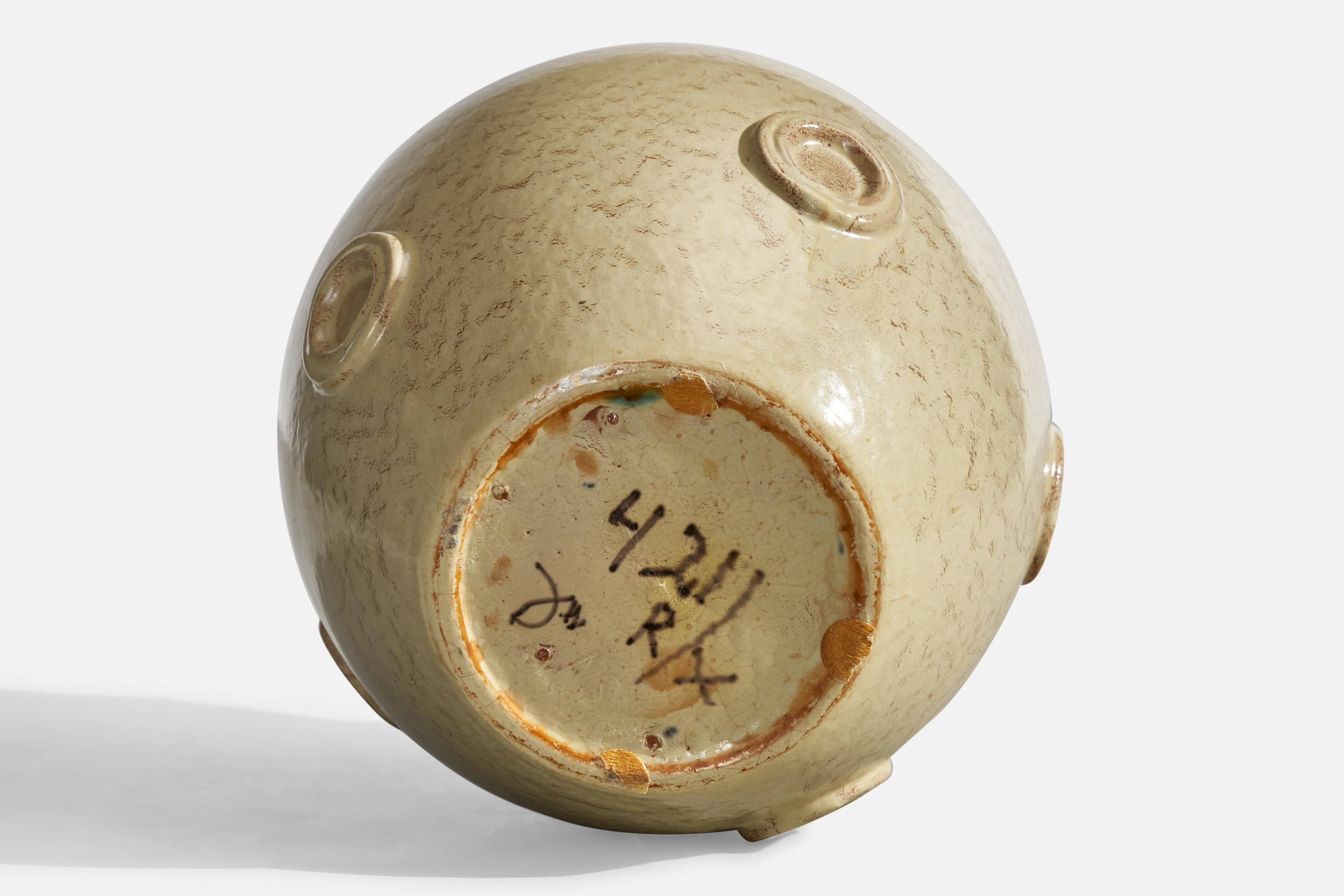 Jerk Werkmäster, Vaso, Ceramica, Svezia, anni '30 in vendita 1