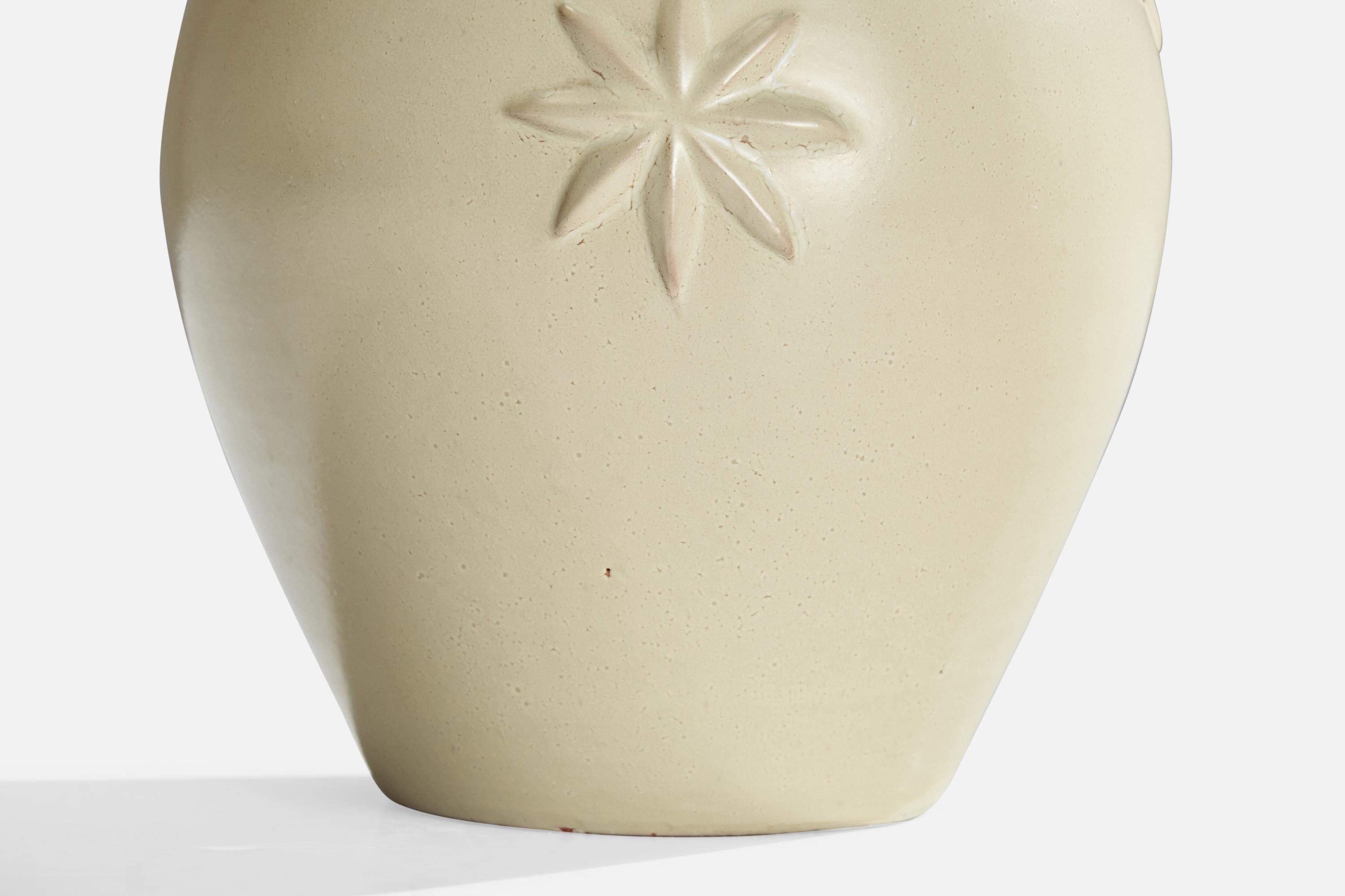 Ruck Werkmäster, Vase, Keramik, Schweden, 1930er Jahre im Angebot 1