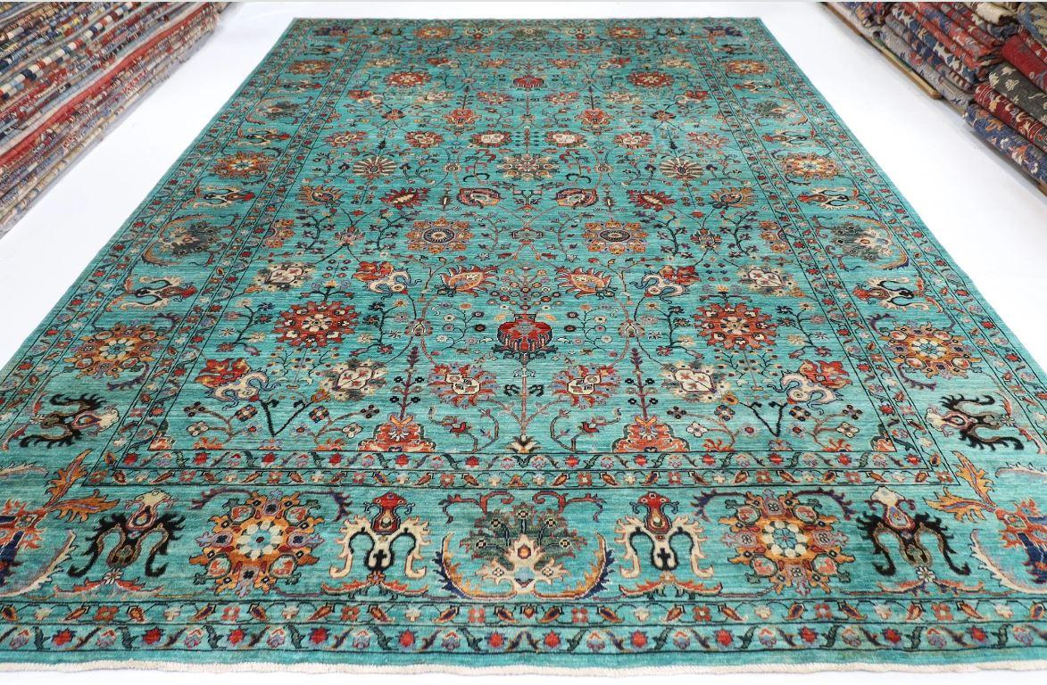 Sultani - 309 x 418 cm
Introducing the exquisite Sultani handmade rug, a stunning addition to your living space that combines beauty, durability, and rich cultural heritage.

Key Features:
Generous Size: Measuring 309 x 418 cm (10.2 x 13.9 ft), this
