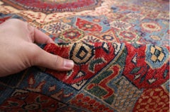 Jerm Rugs's High Quality High Density Hand Knotted Afghan Turkmen Mamluk Rug