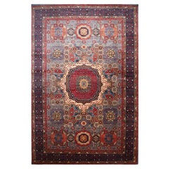 Jerm Rugs's High Quality High Density Hand Knotted Afghan Turkmen Mamluk Rug