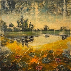 New Documents Oil and Acrylic Painting Canvas Mixed Media Landscape  In Stock