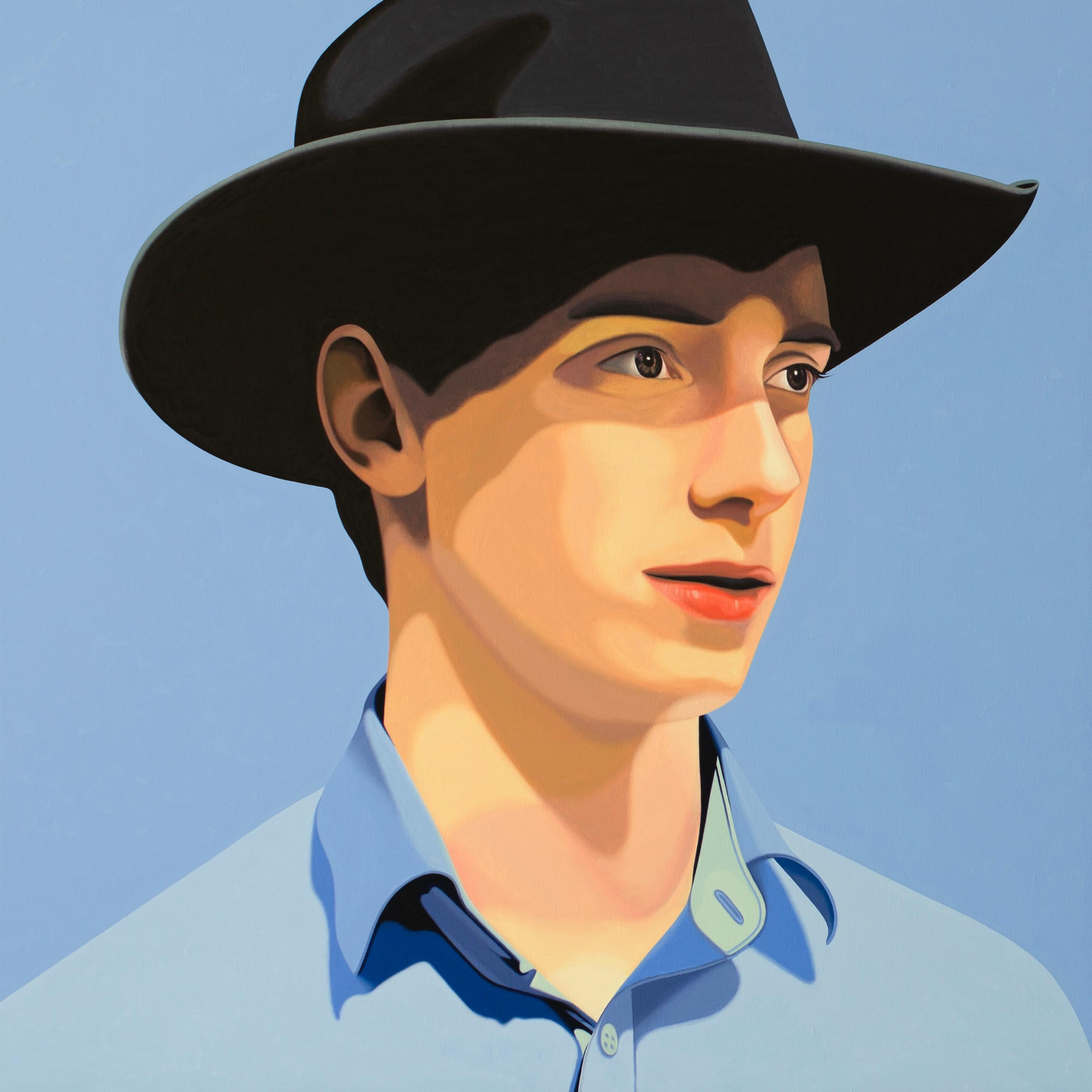 Cowboy Rob - pintura figurativa en venta 7