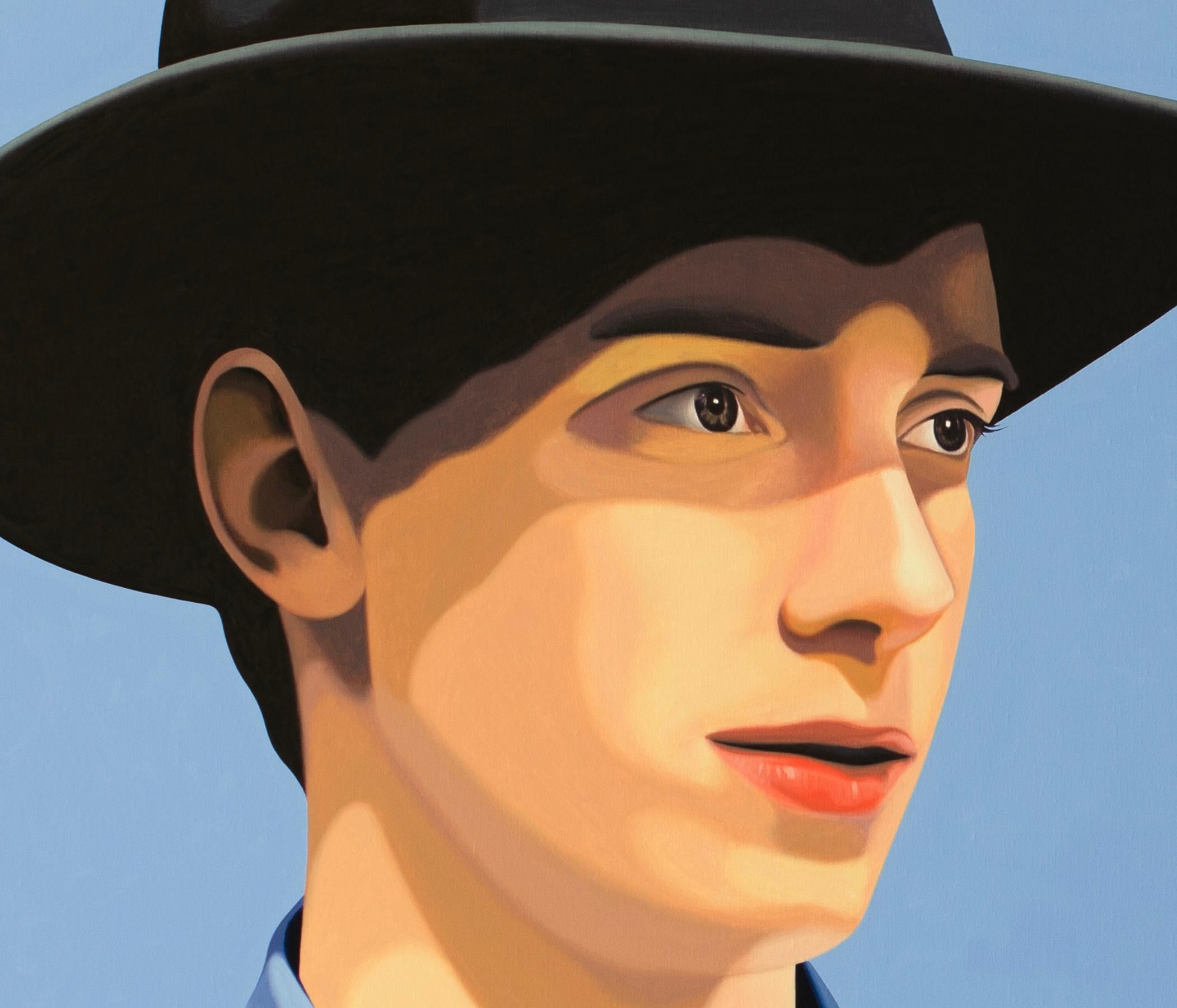 Cowboy Rob - pintura figurativa en venta 4