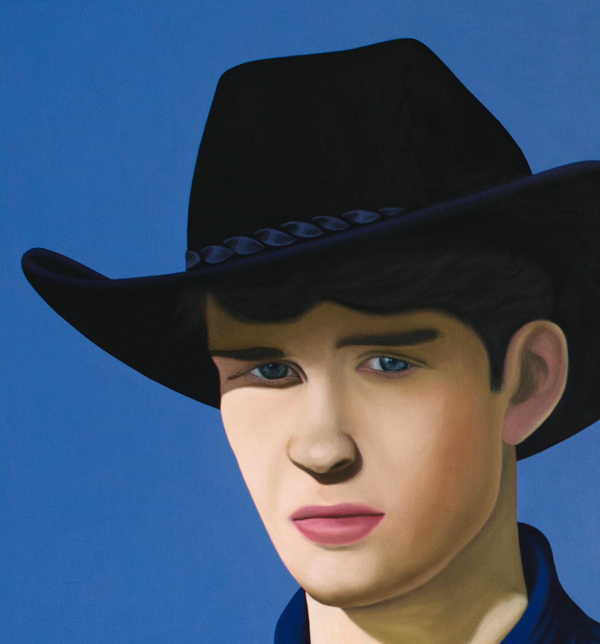 Cowboy Sep 2 - figurative painting For Sale 1