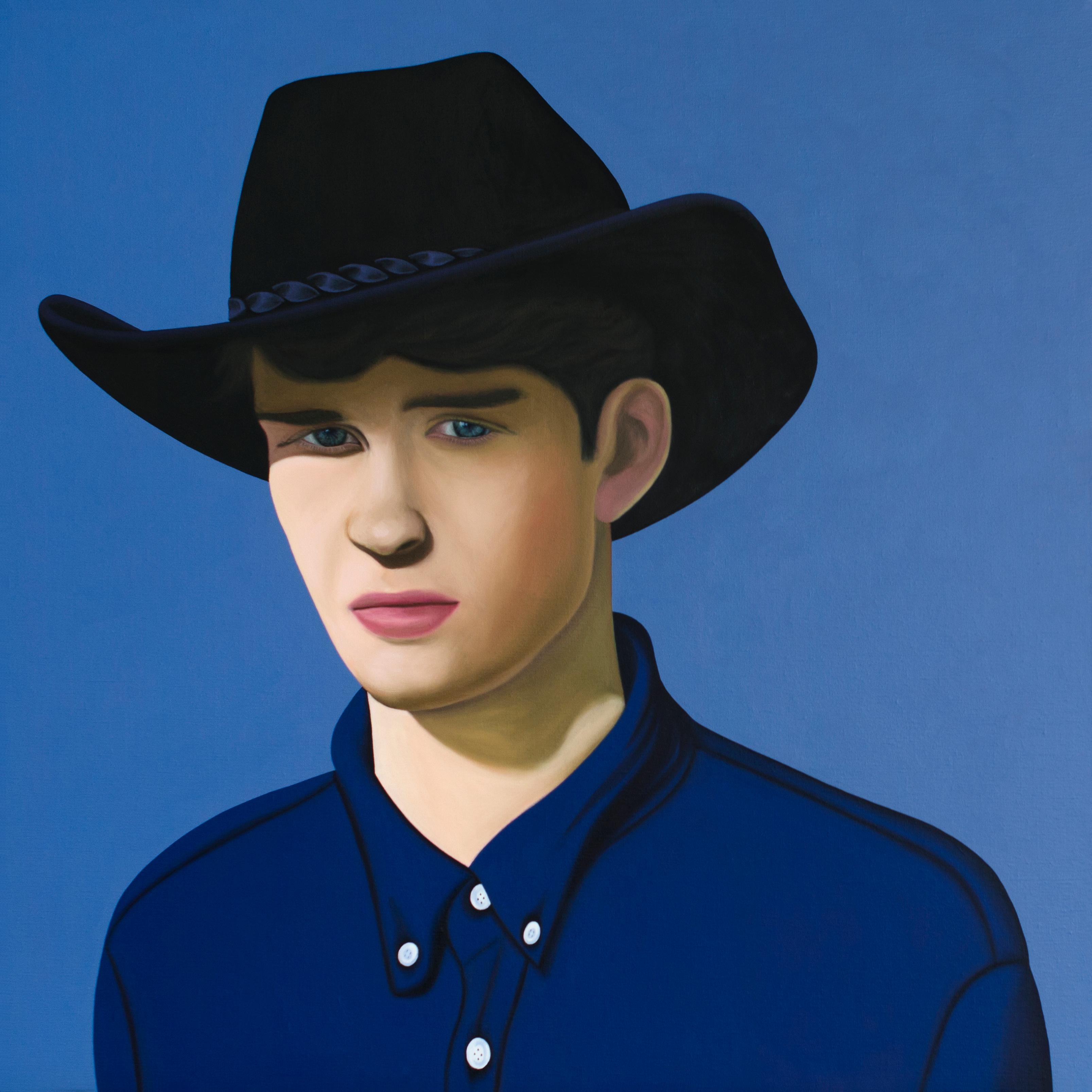 Cowboy Sep 2 – figuratives Gemälde im Angebot 2