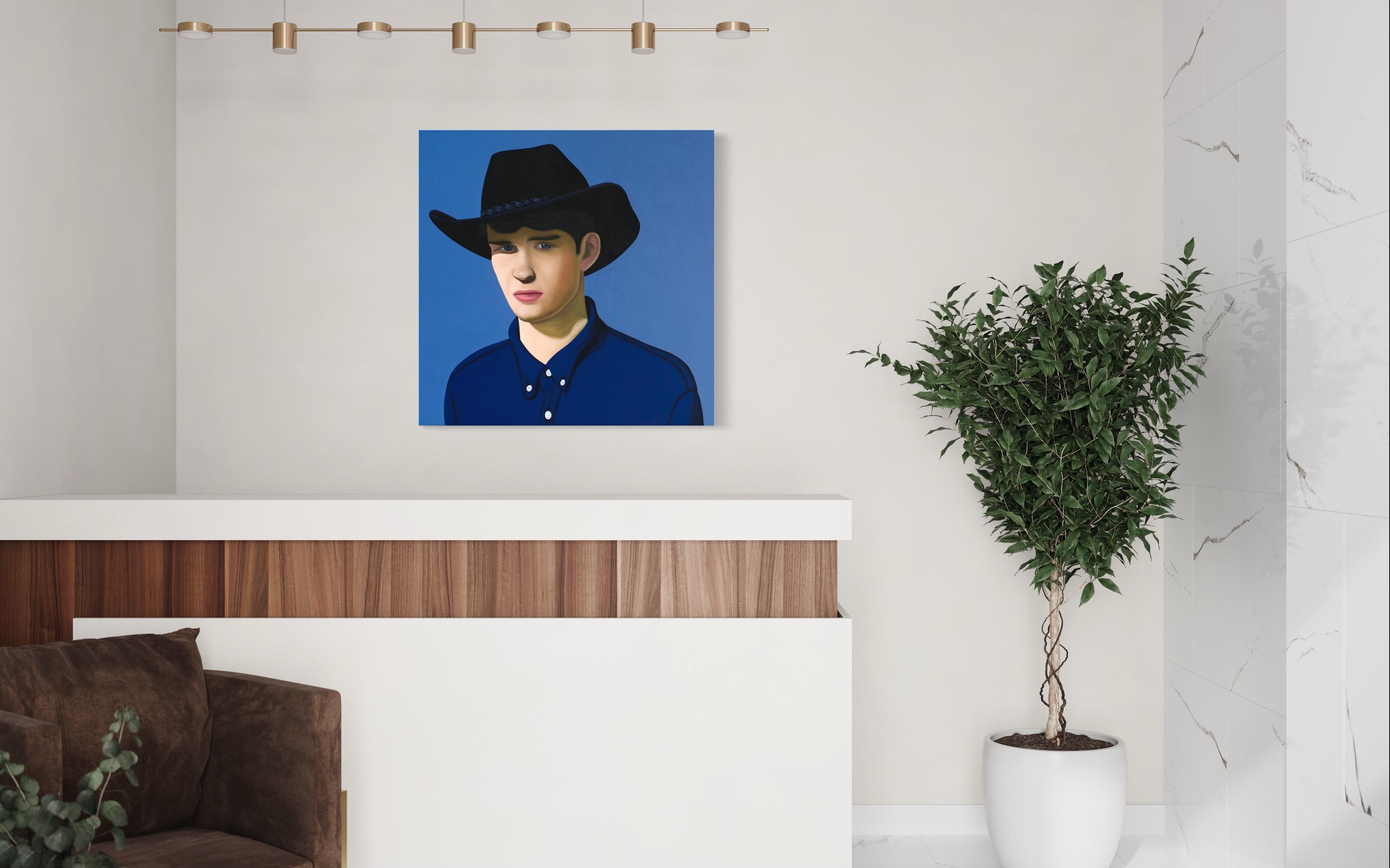 Cowboy Sep 2 – figuratives Gemälde im Angebot 3