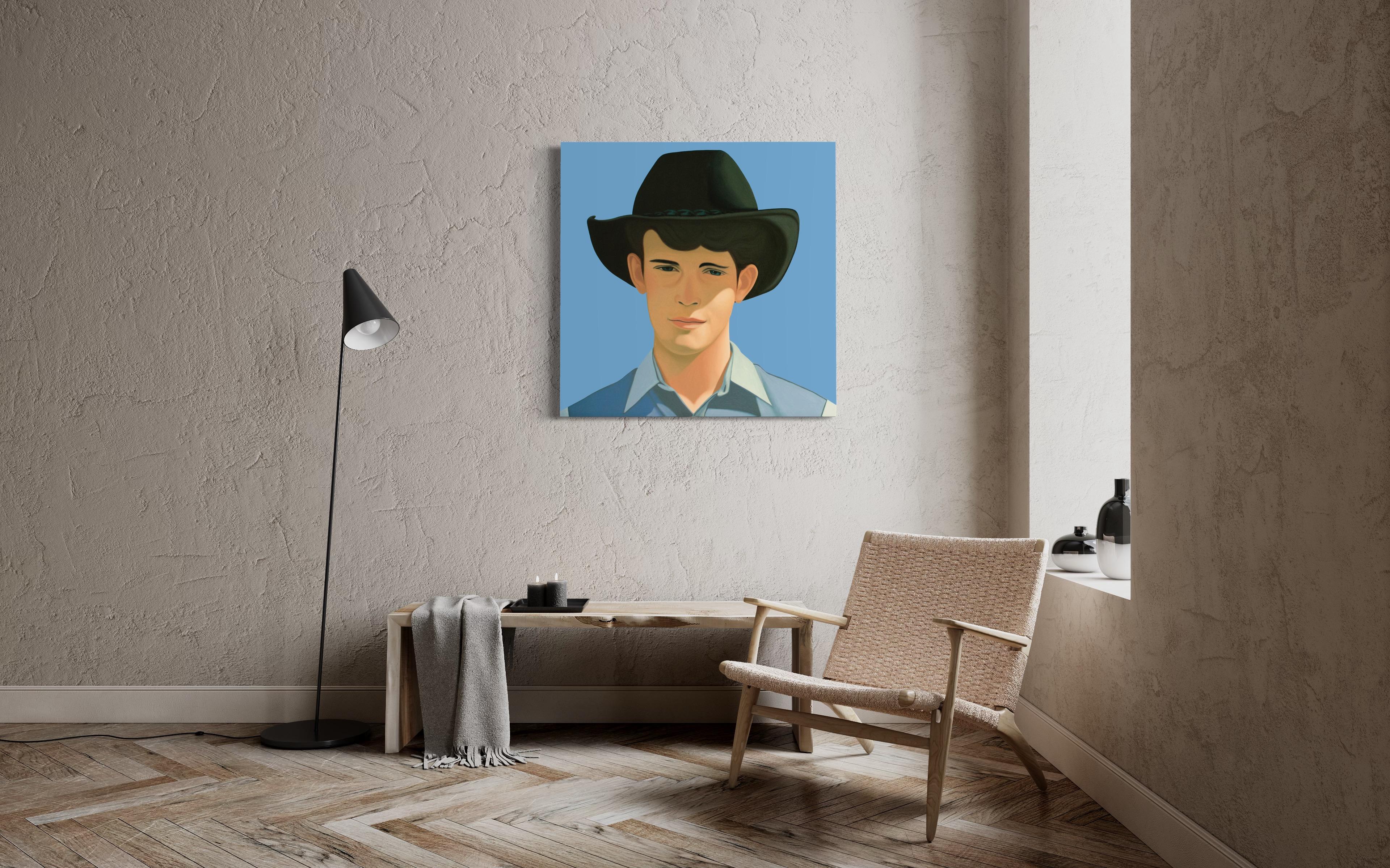 Cowboy Sep 3 - figurative painting For Sale 2