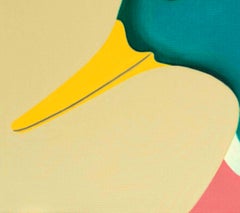 Pato - pintura figurativa de animales