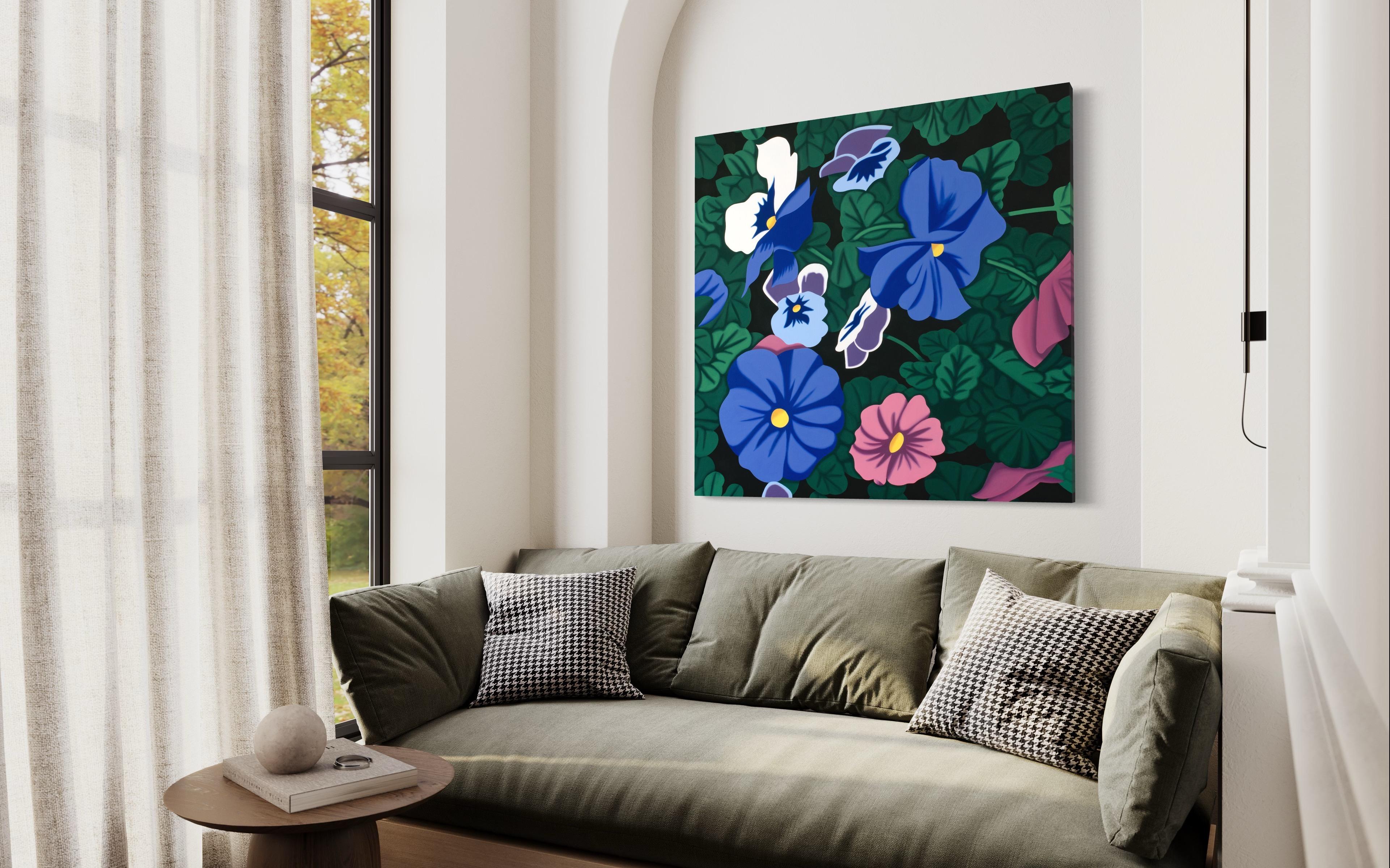 Flowers 2022 - landscape painting For Sale 1