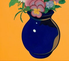 Flowers I - figurative painting