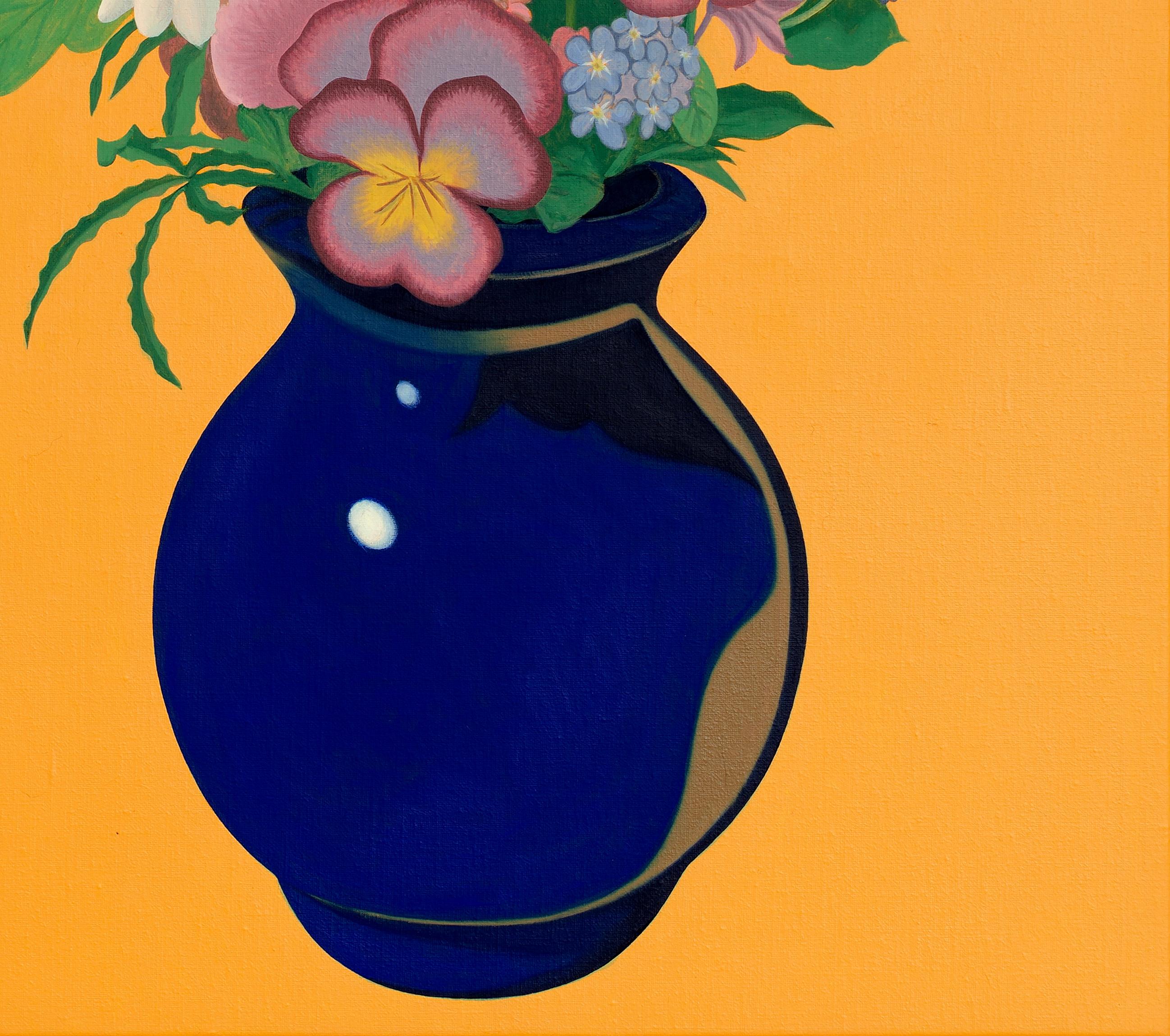Flores I - pintura figurativa - Painting Contemporáneo de Jeroen Allart