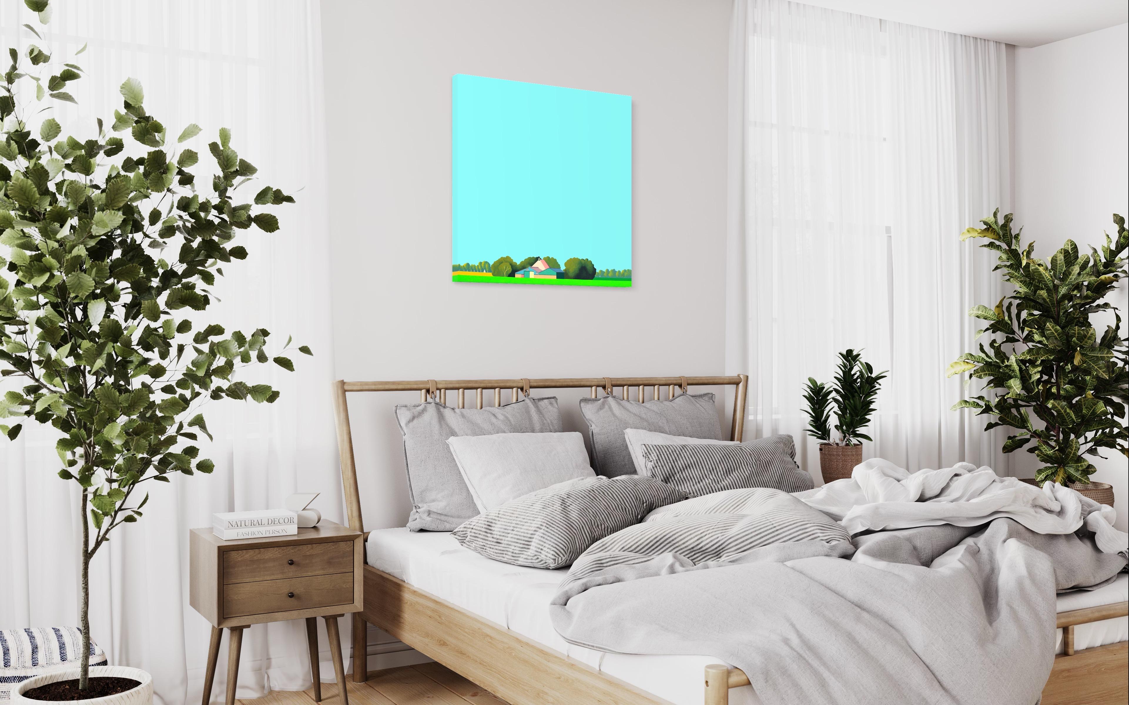 Friesland 2022 - landscape painting For Sale 2