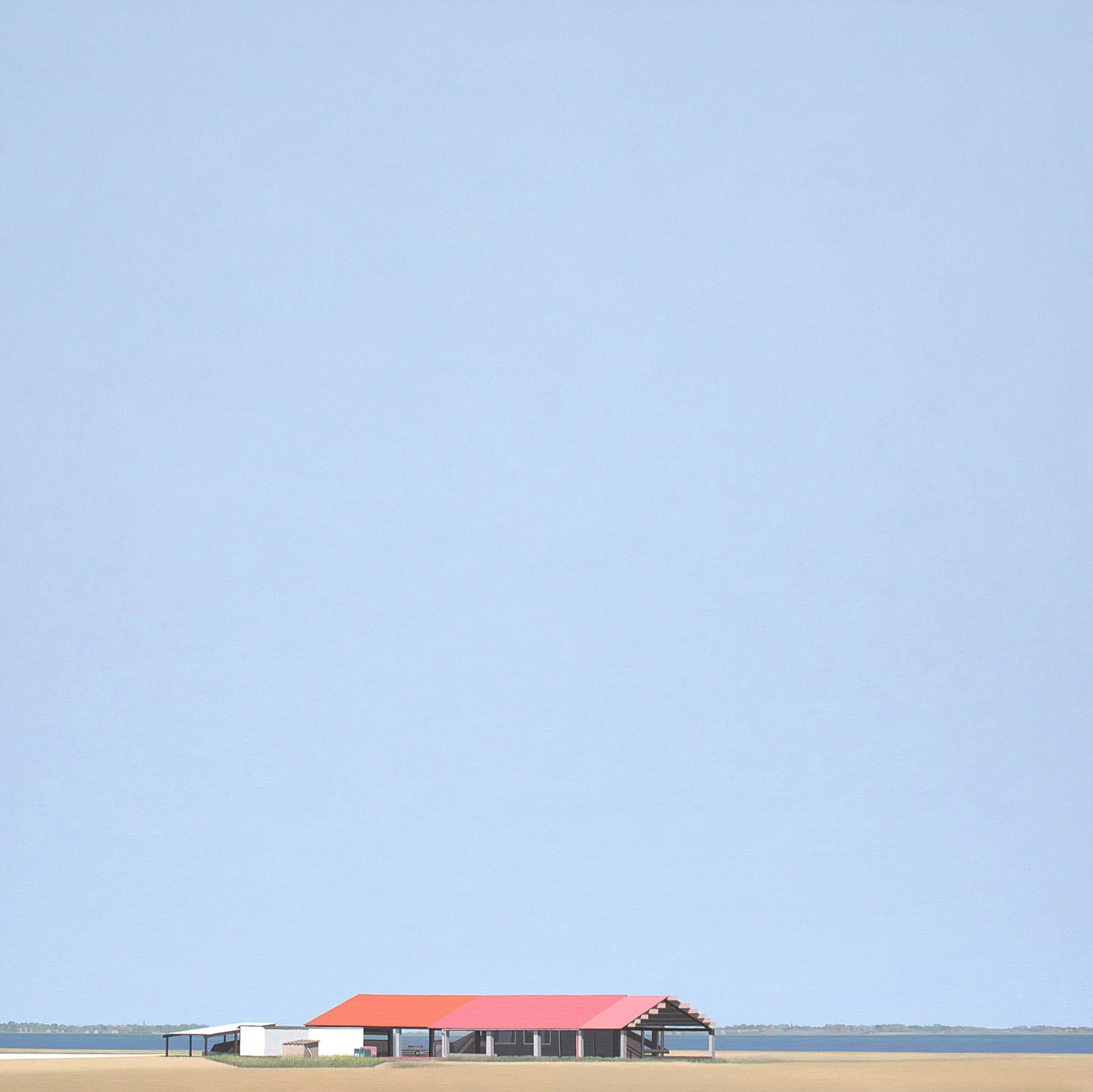 Animal Painting Jeroen Allart - Ile D'oleron - peinture de paysage