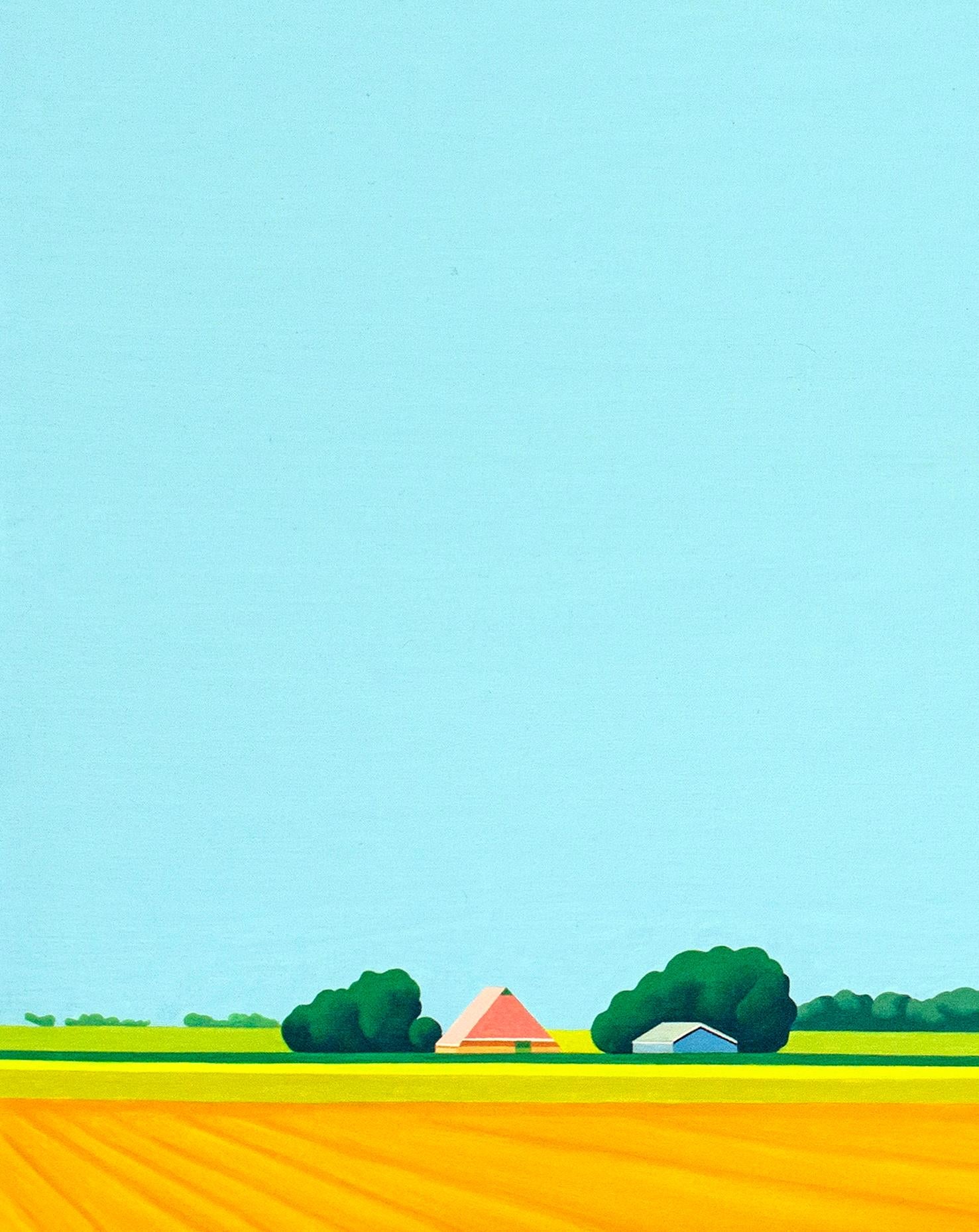 Paisaje neerlandés I - pintura de paisaje - Painting de Jeroen Allart