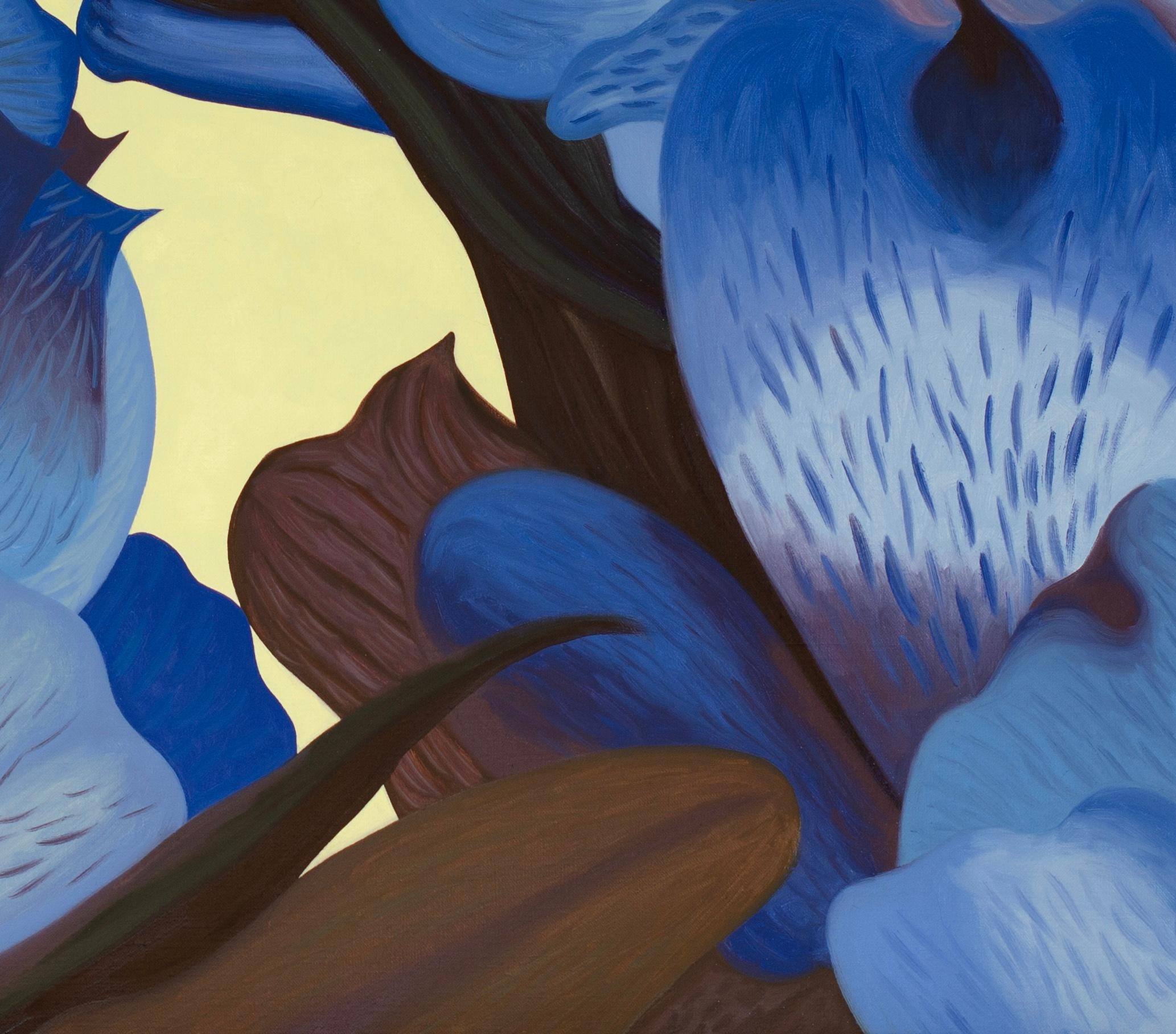 Royal Flora – Landschaftsmalerei, Tiermalerei (Zeitgenössisch), Painting, von Jeroen Allart