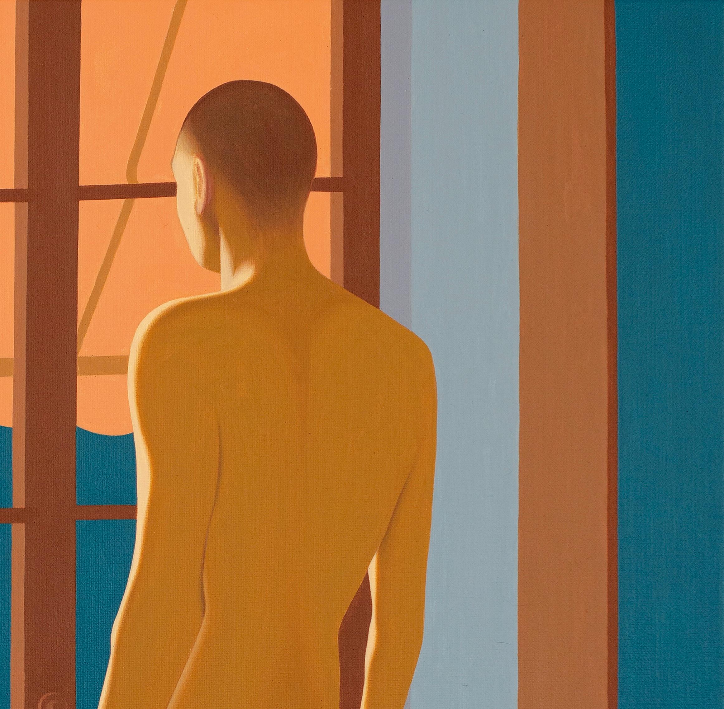 La fundación del Ermitage - pintura figurativa - Nude Painting Marrón de Jeroen Allart