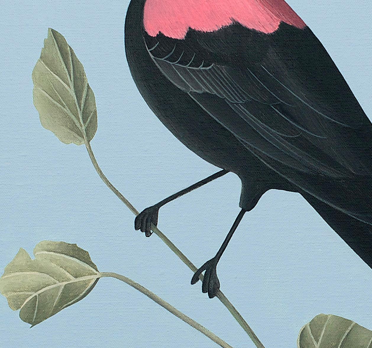 Vogel 2 - Animal paintings, Landscape painting For Sale 1