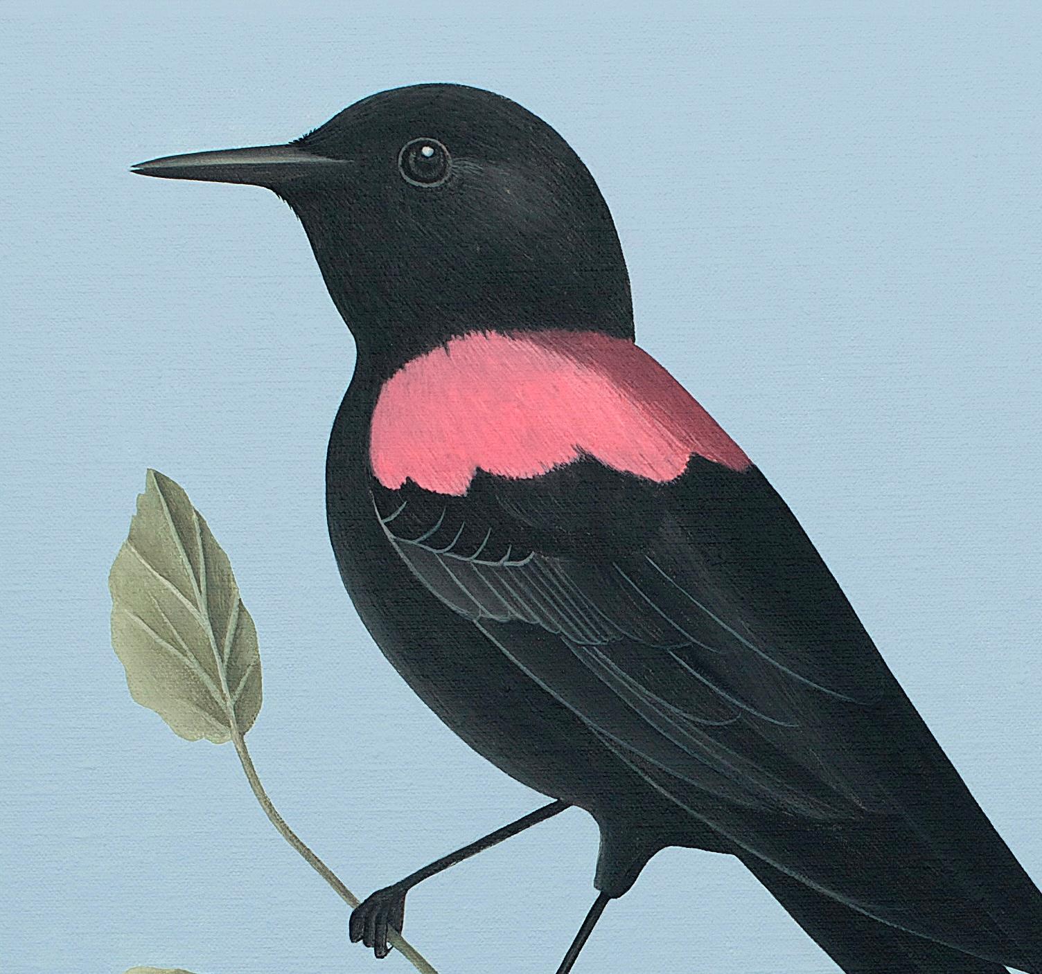 Vogel 2 - Animal paintings, Landscape painting For Sale 2