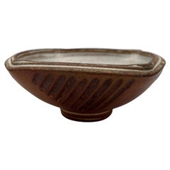 Jerome Ackerman Modernist Ceramic Pottery Bowl