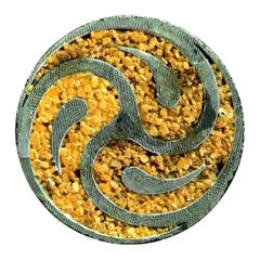 Jerome 'Jerry' & Evelyn Ackerman Micro-Mosaik-Schreibtischschubladengriff