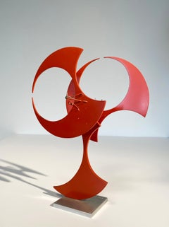 Kinetic Sculpture in Red