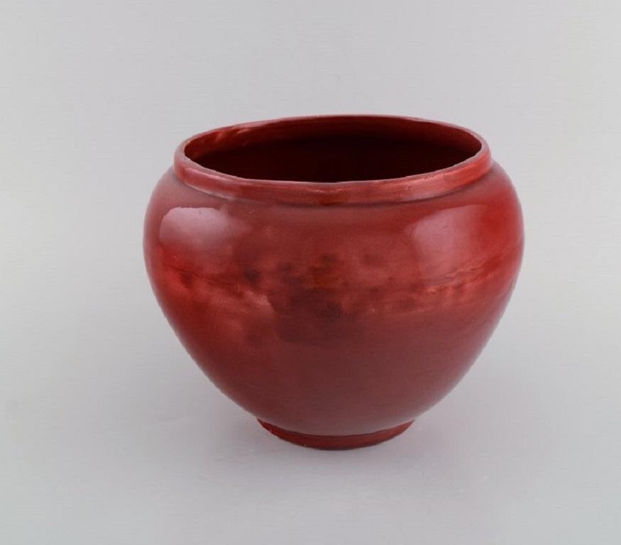 Modern Jerome Massier '1850-1916' for Vallauris. Antique Vase / Flowerpot, Approx. 1900