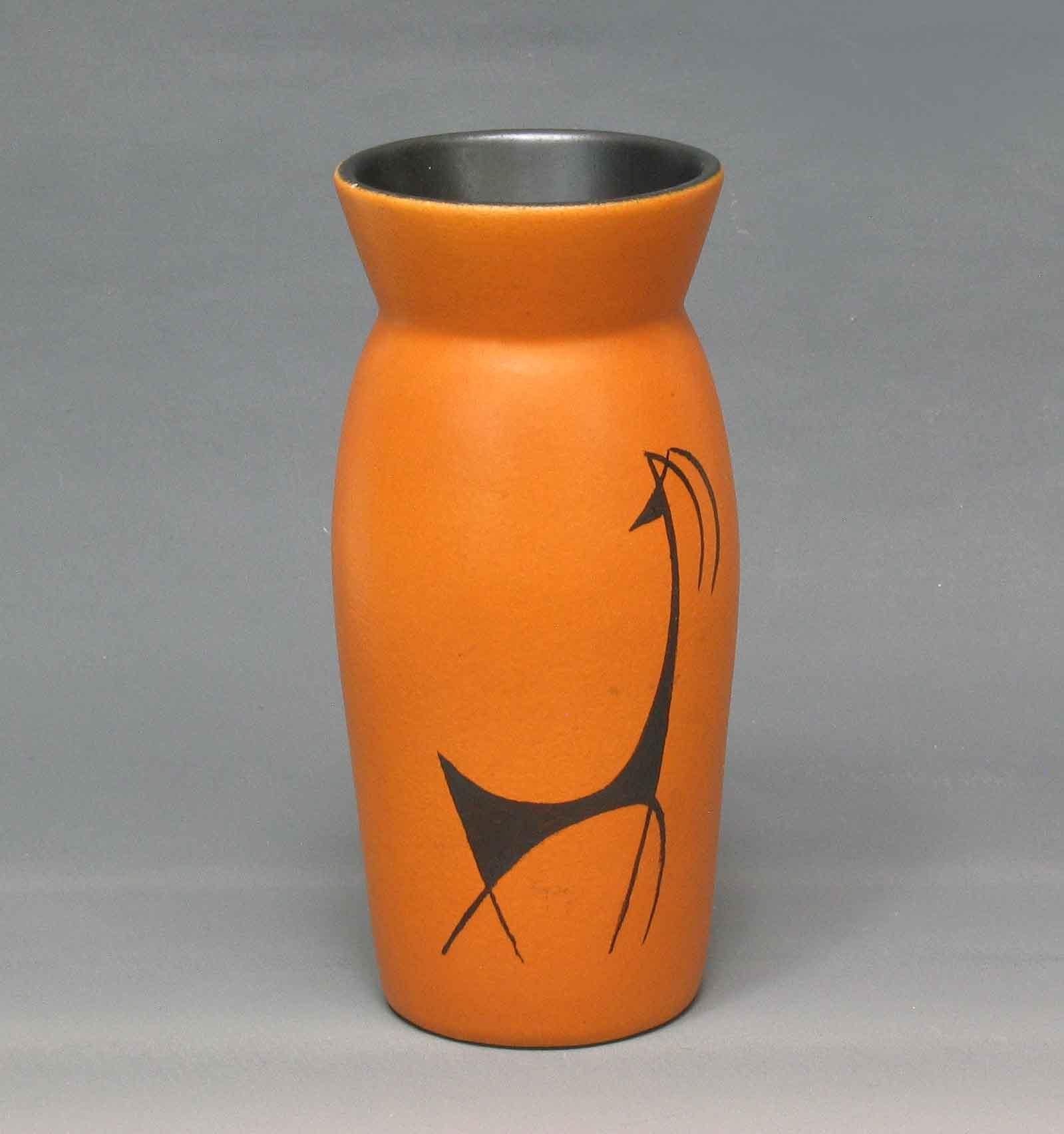 Jérôme Massier Ceramic Baluster Vase Together With Other Various Pottery Vases For Sale 4