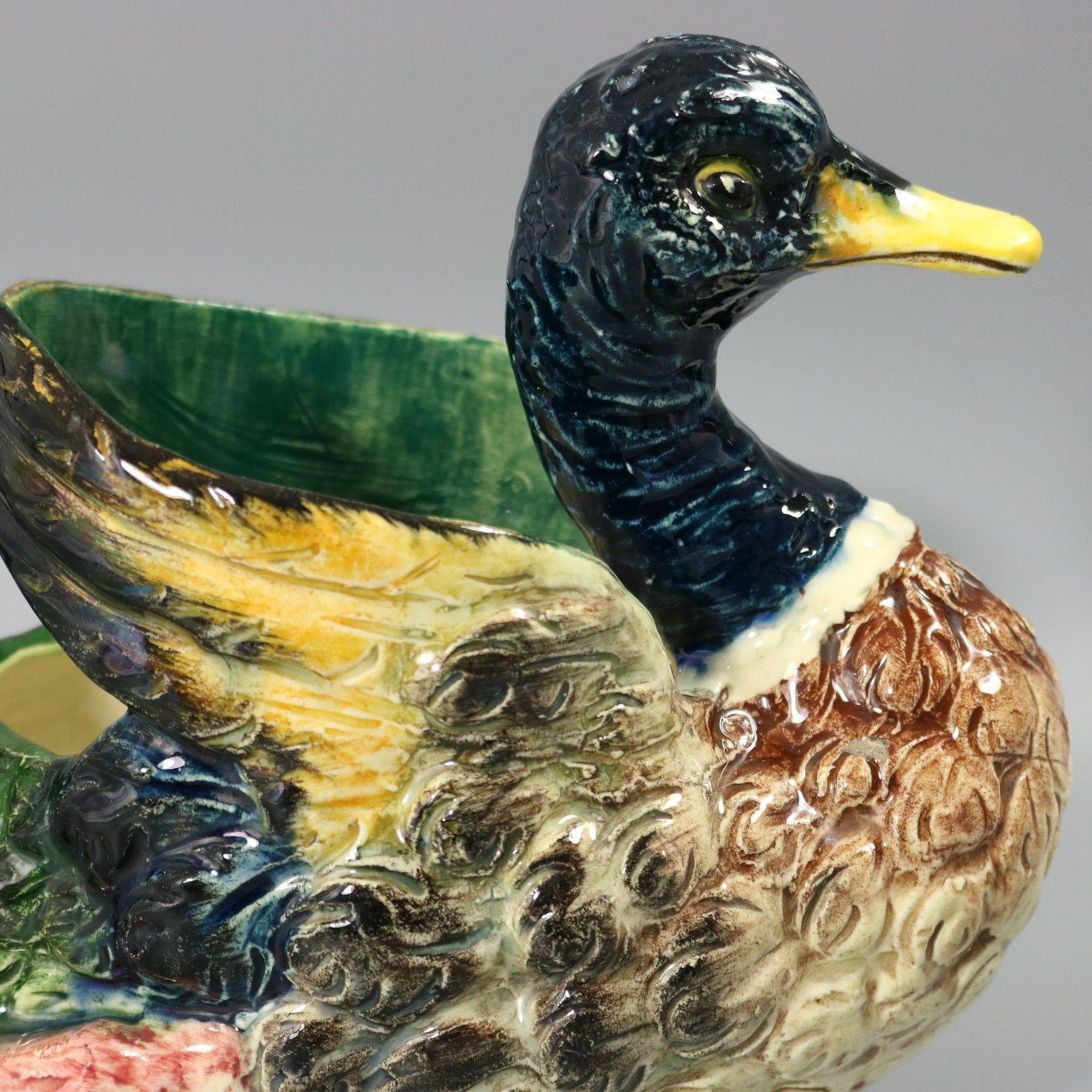 Jerome Massier Fils Mallard Duck Planter 4