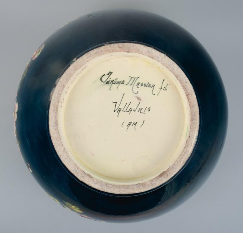 20th Century Jerome Massier for Vallauris, France. Colossal Ceramic Jardinier