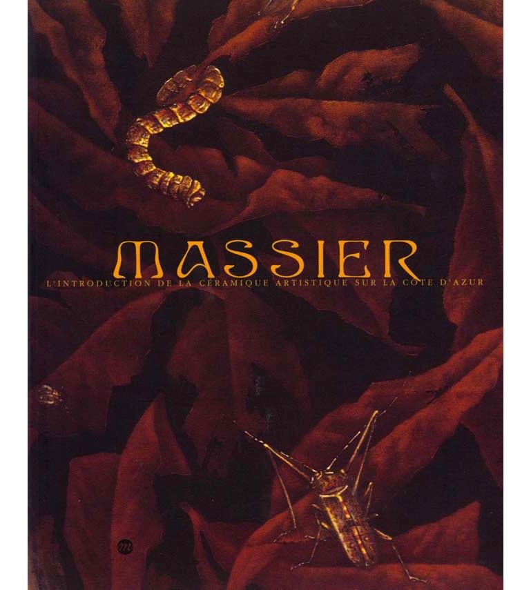Jerome Massier, Juego de aperitivo o postre de mayólica, Vallauris, finales del S. XIX. en venta 9