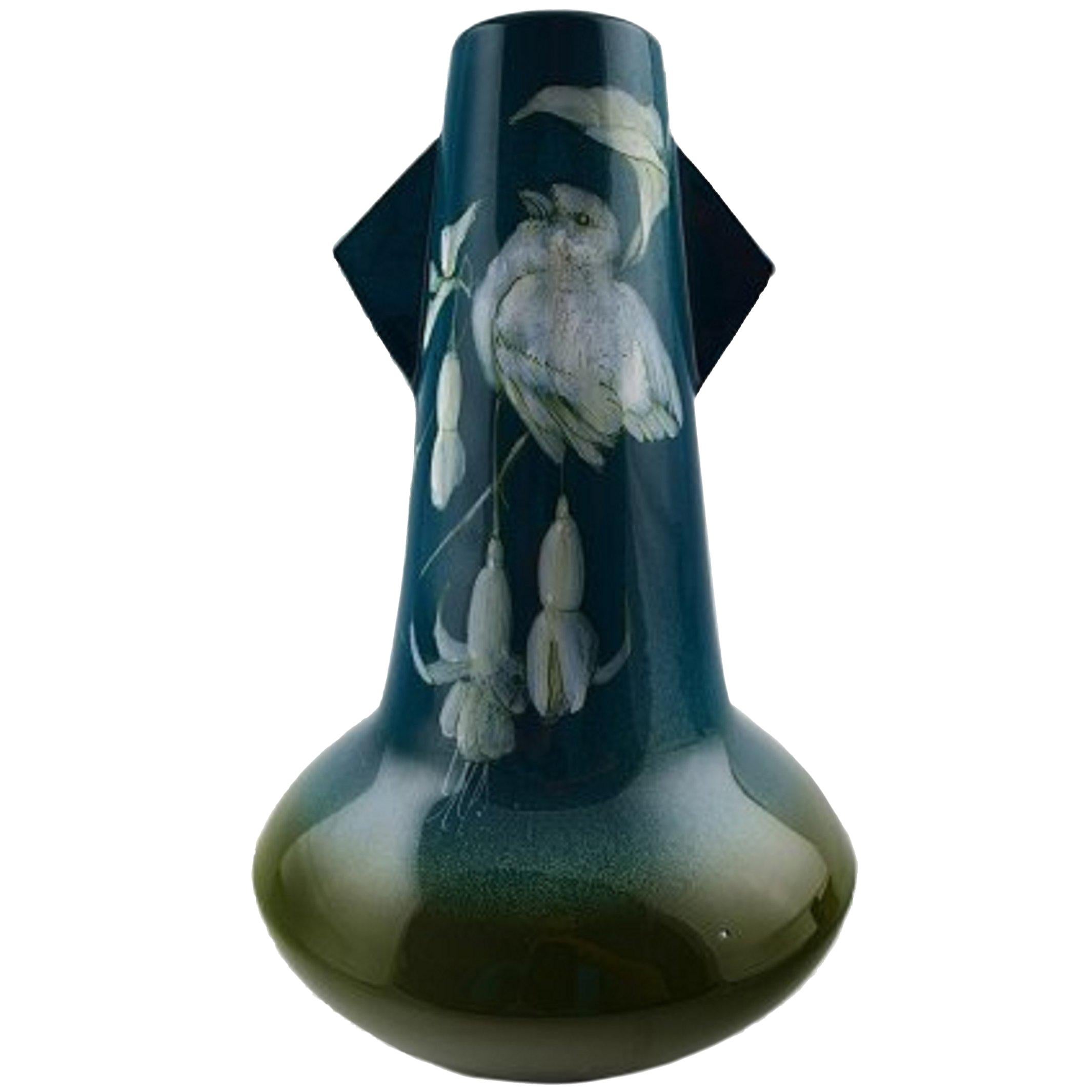 Jerome Massier Vallauris, French Vase in Ceramics