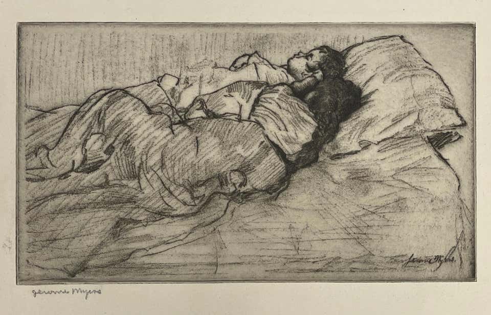 MOTHER AND CHILD RESTING #1