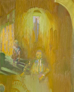 Jerome Paul Within Figurative "The Three Men Each at Their Windows Light"