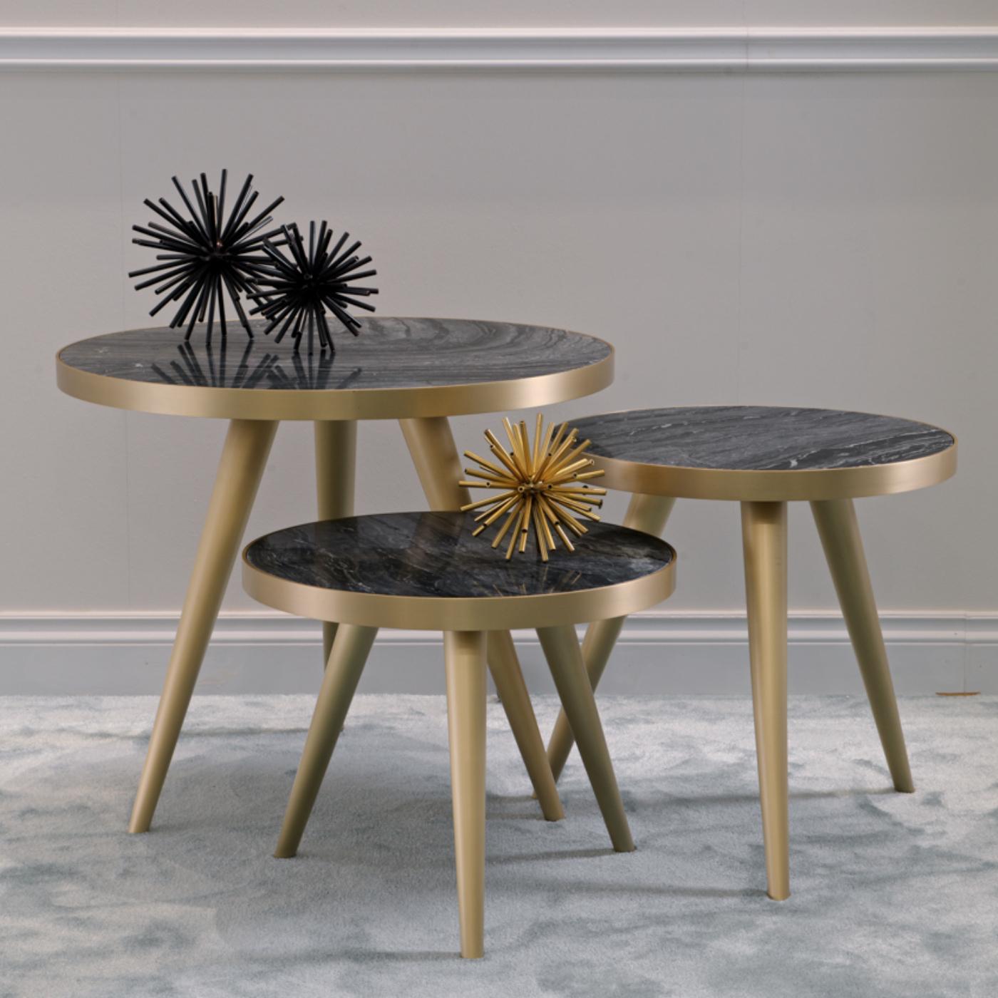 Italian Jerome Side Table by Dom Edizioni For Sale