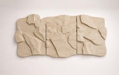 Jeros Mural in Marble & Steel by Andres Monnier